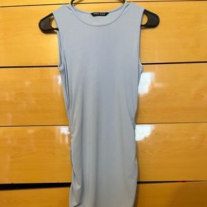 blue bodycon shein dress